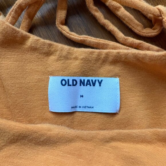 Old Navy Tie-Back Tiered Midi Cami Swing Dress - Picture 4 of 4